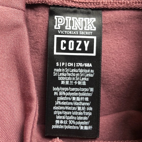 Victoria’s Secret VS PINK Cozy Leggings Pants Sz S - Picture 4 of 11